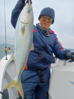 1/22　ハマチ釣果